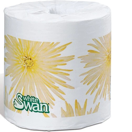 White Swan® 1-Ply Bathroom Tissue 48 x 1000 sht