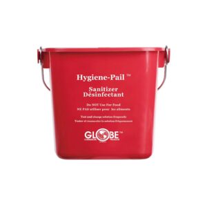 3 Qt Sanitizing Hygiene–Pail®-Red