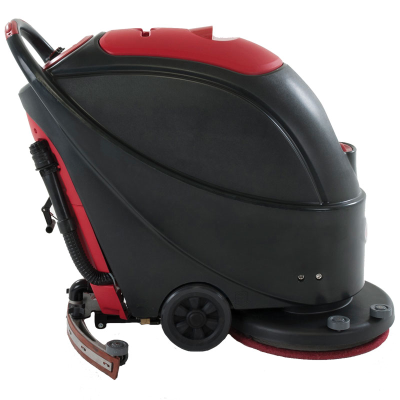 Viper AS510B 20 Cordless Walk Behind Disc Floor Scrubber with Pad