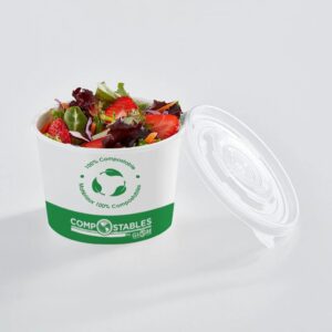 CPLA Compostable Bowl Lids