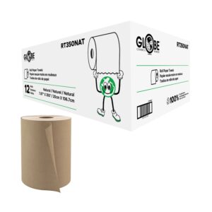 Globe Roll Paper Towel Kraft 12 x 350'
