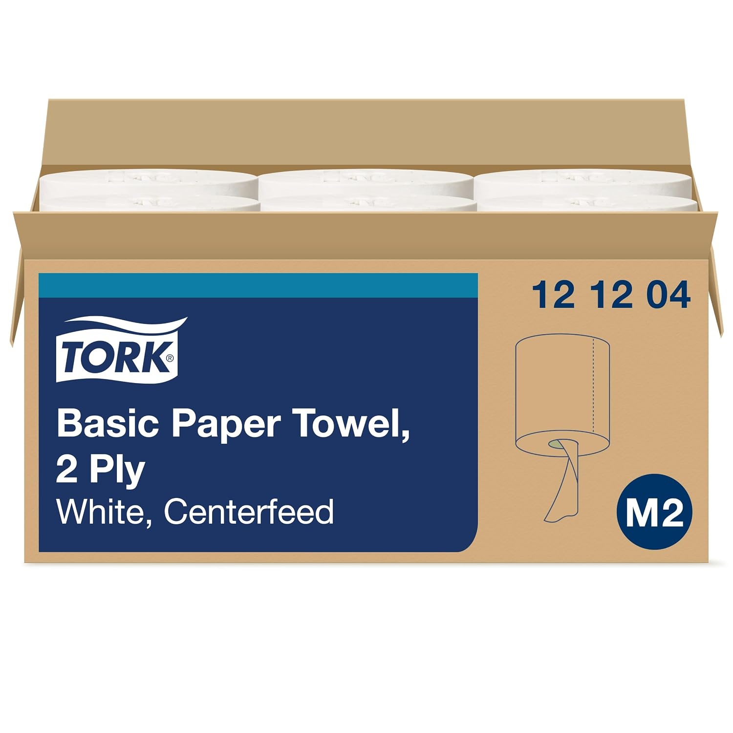 Tork Advanced Soft Centrepull Hand Towel, 2-Ply 6 X 600'