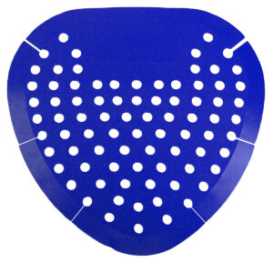 Blue Urinal Screen, Bubble Gum