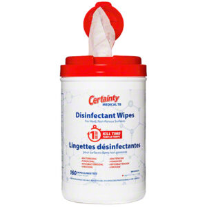 Certainty Medical TB Disinfectant Wipes