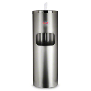 Certainty Wipes Stainless Steel Floor Stand Dispenser
