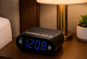 Clock Radio w/ USB Charging Port