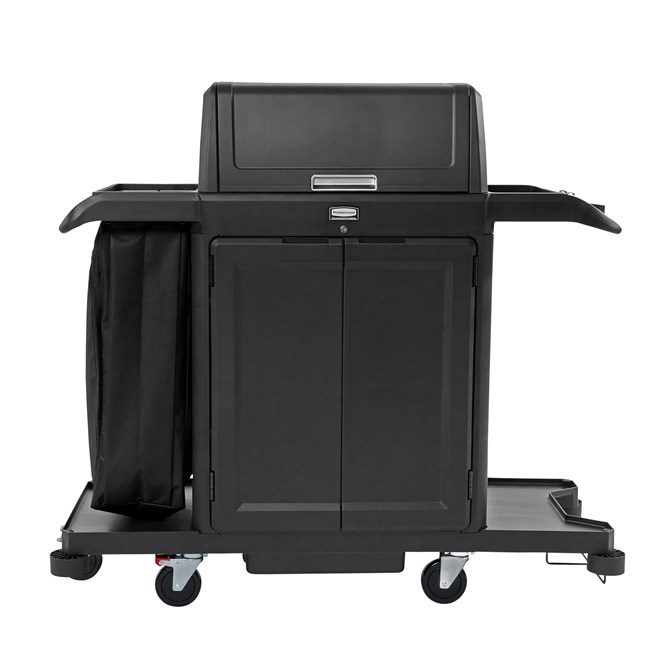 Full Size Housekeeping Cart W/ Hood & Doors