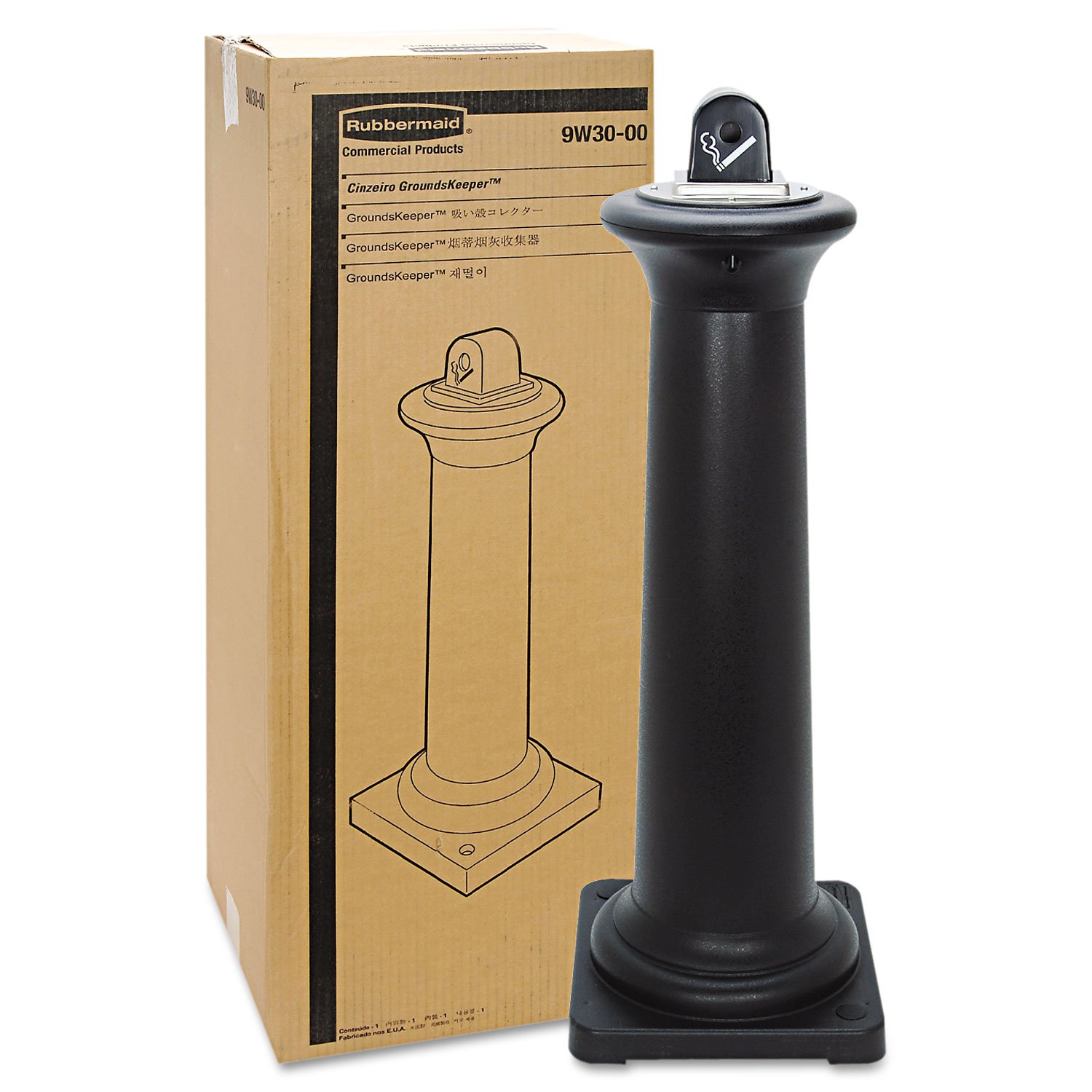 Groundskeeper Tuscan Cigarette Butt Receptacle