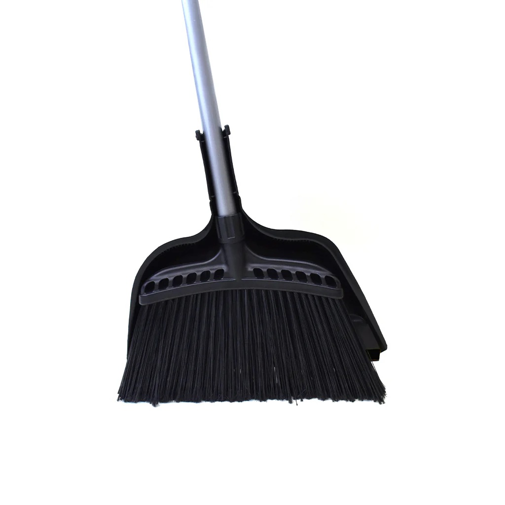 The Beast Jumbo 16” Commercial Angle Broom w/ Dustpan Combo