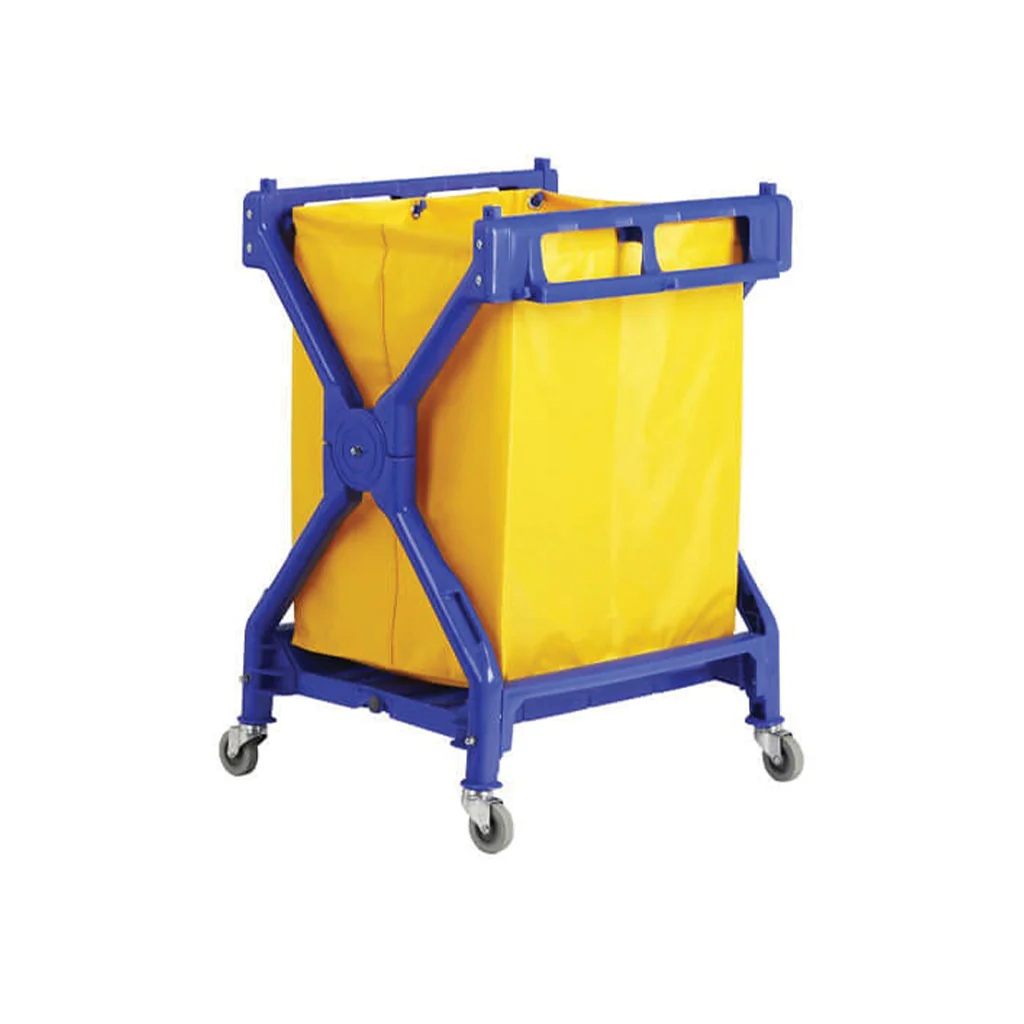 Plastic X-Frame Cart w/ Bag