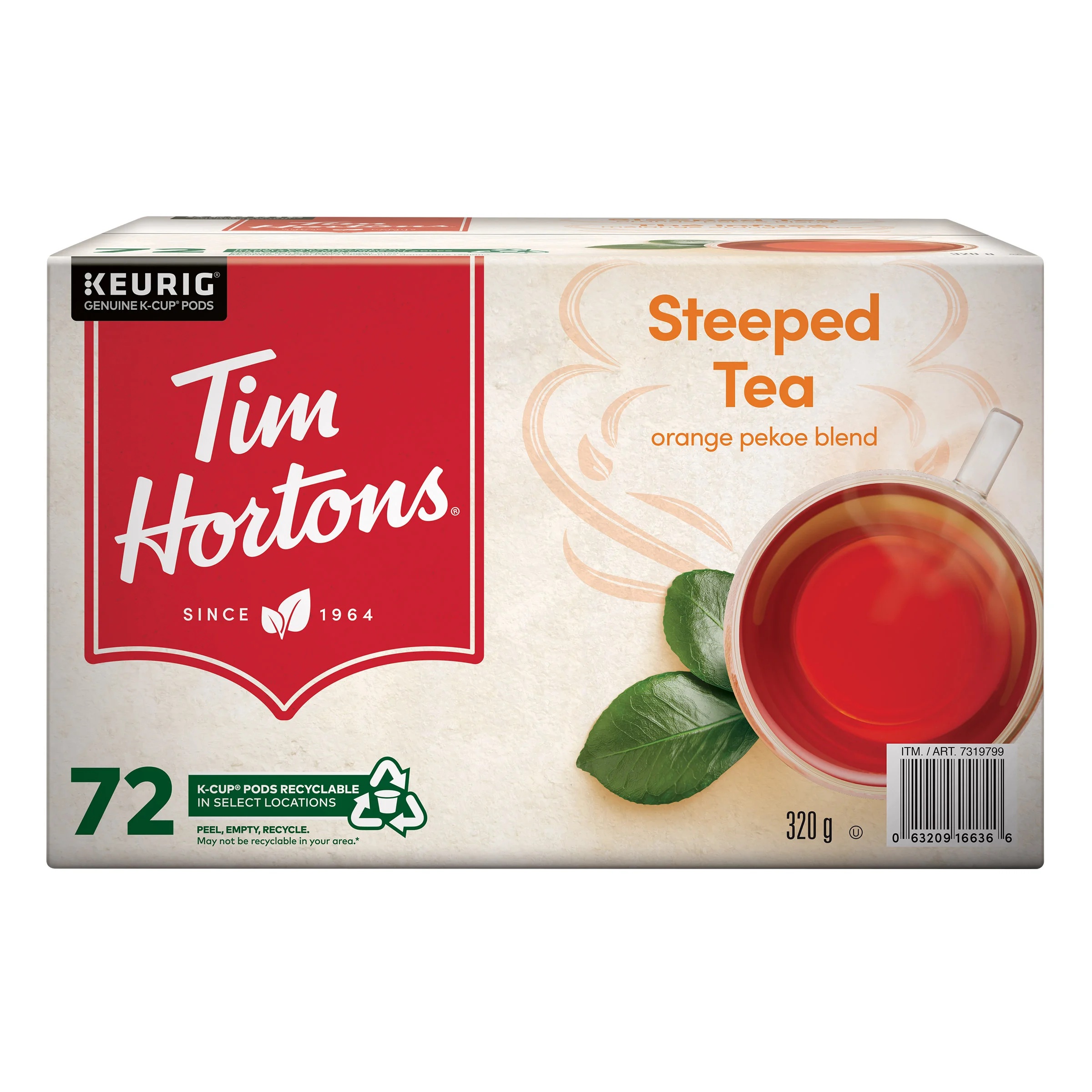 Tim Hortons Steeped Tea K-Cup Pods